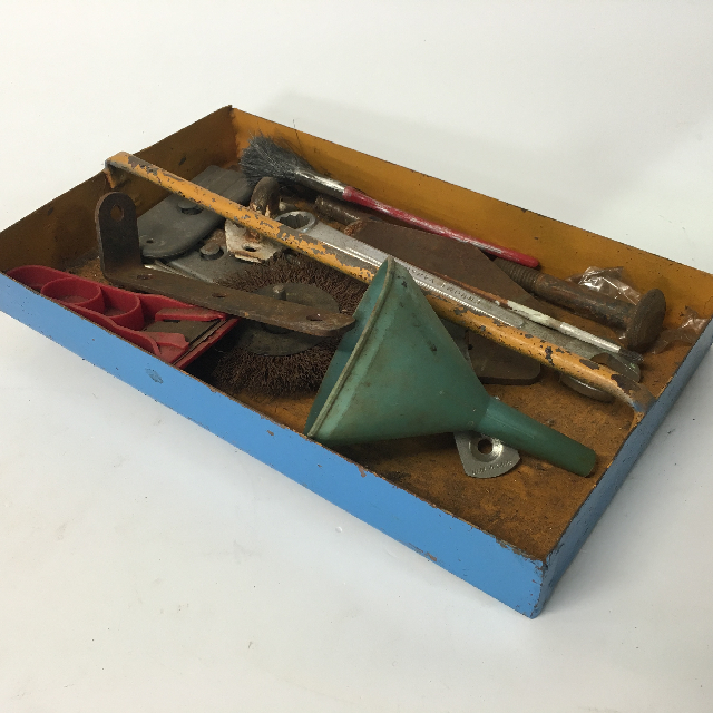 TOOL TRAY, Blue w Tools and Bits